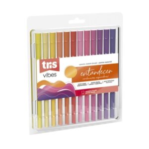 Caneta Brush Tris Vibes - Entardecer